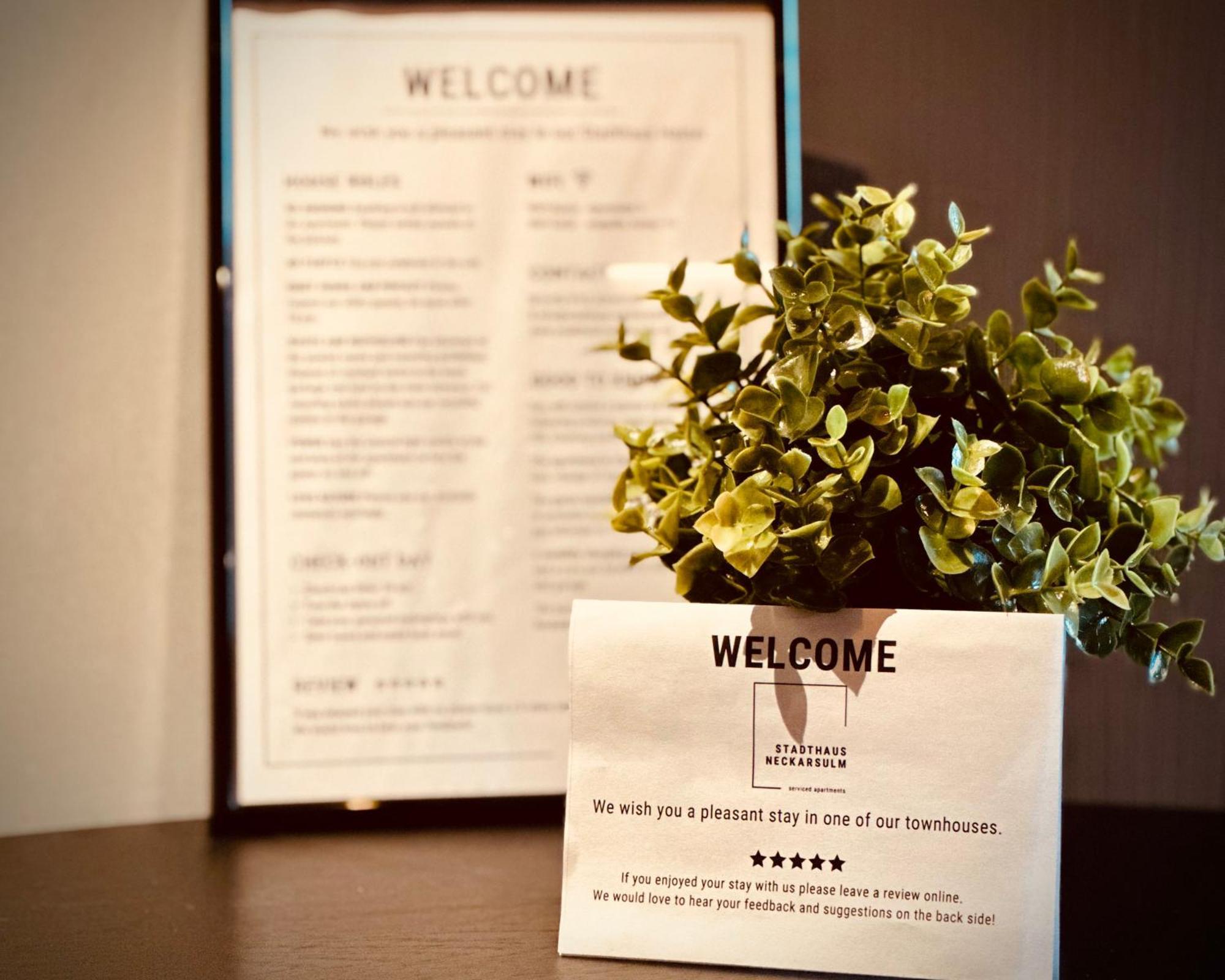 Stadthaus Neckarsulm Serviced Apartments - Stadthaus Heiner Ngoại thất bức ảnh