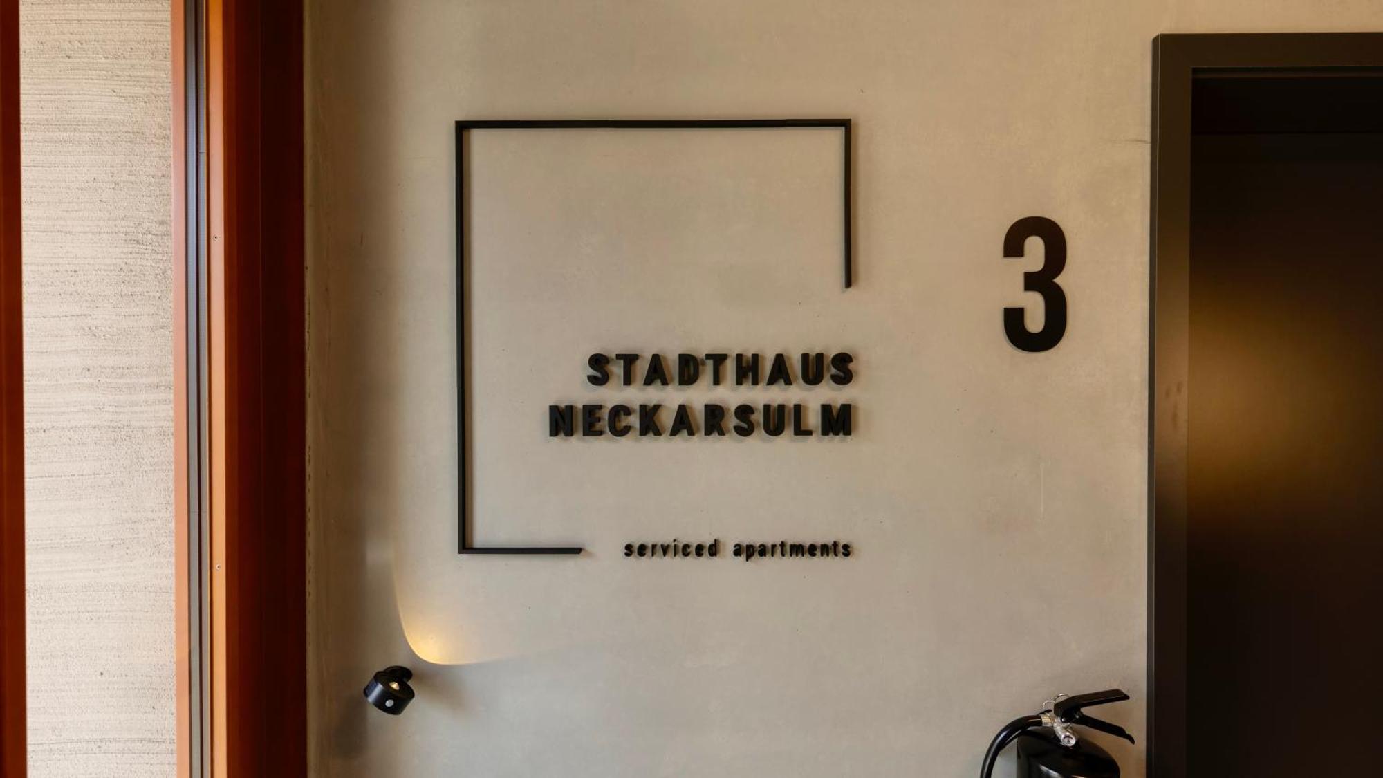 Stadthaus Neckarsulm Serviced Apartments - Stadthaus Heiner Ngoại thất bức ảnh